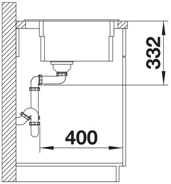 Мойка BLANCO ETAGON 8 Silgranit антрацит (preview 7)