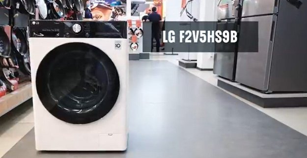 Стиральная машина LG F2V7FS1W (video 3)
