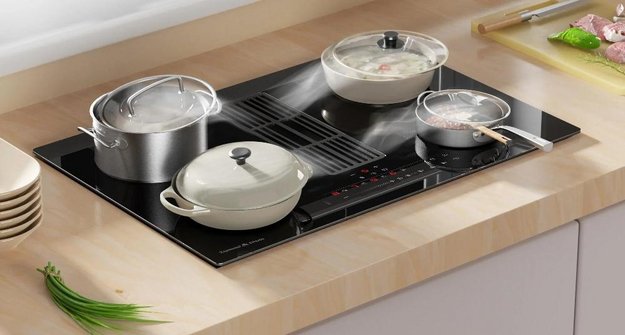 Индукционная варочная панель Zigmund Shtain CIS 311.75 BX с вытяжкой (preview 2)