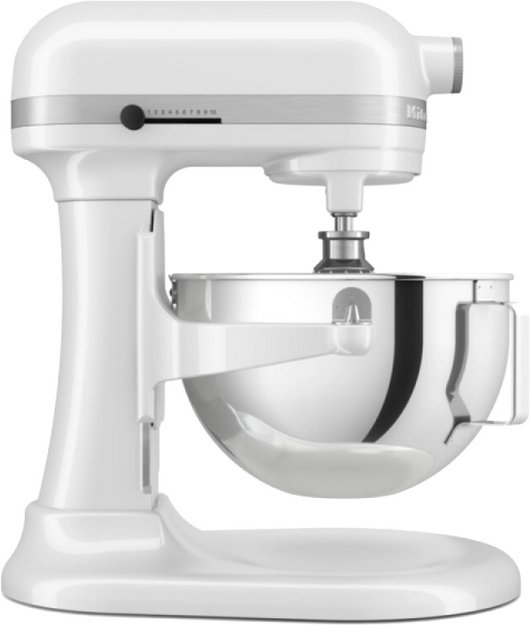 Миксер профессиональный KitchenAid Heavy Duty 5KSM55SXXEWH (фото 1) Миксер профессиональный KitchenAid Heavy Duty 5KSM55SXXEWH (preview 1)