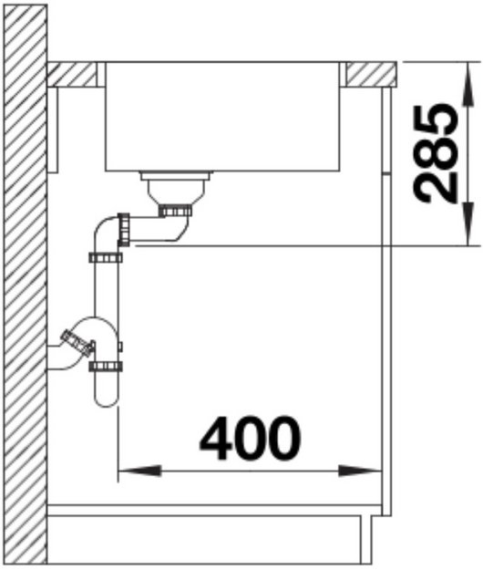 Мойка BLANCO SOLIS 450-IF нержавеющая сталь (preview 5)