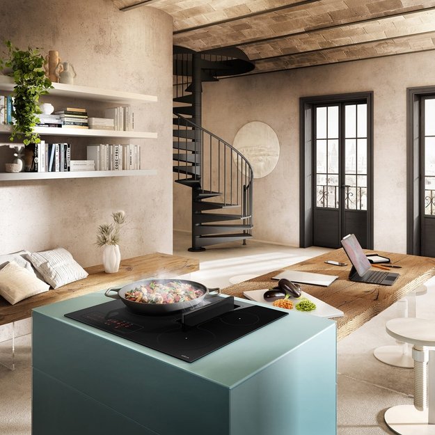 Варочная панель с вытяжкой Elica NIKOLATESLA FIT 3Z BL/A/72 (preview 4)