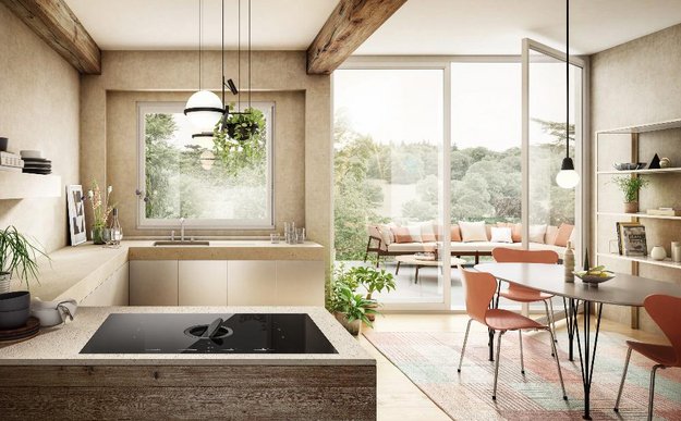 Варочная панель с вытяжкой Elica SWITCH GLOW EVO BL/A/83 (preview 3)