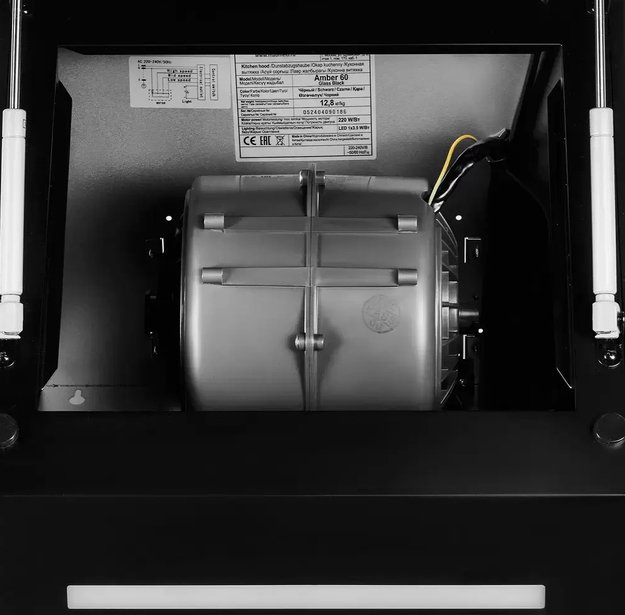 Вытяжка Maunfeld Amber 60 Glass черный (preview 5)