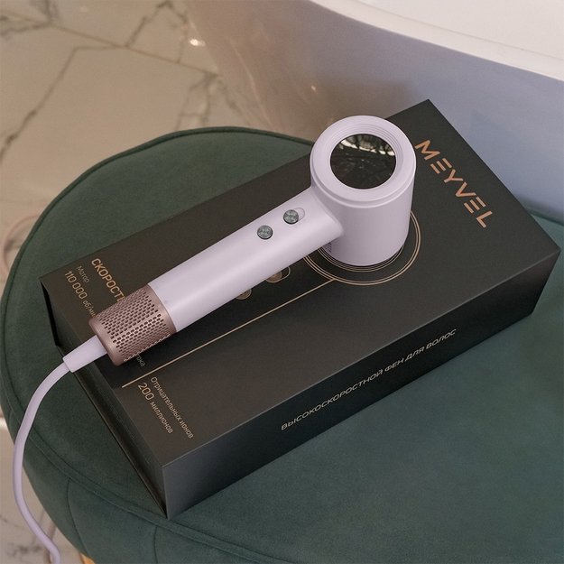 Фен Meyvel MF9-1600 (Pink) (preview 9)