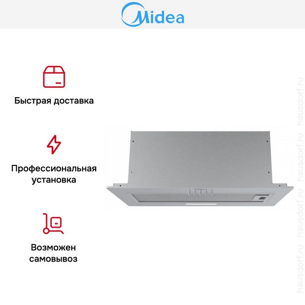 Встраиваемая вытяжка Midea MH60I301X (preview 6)