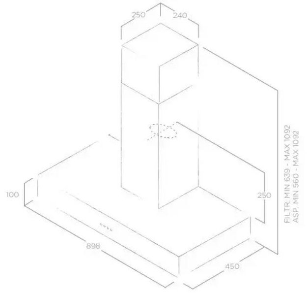 Вытяжка ELICA SPOT URBAN CAST IRON/A/90 (preview 7)
