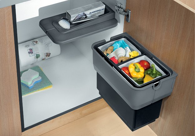 Одиночная система сортировки мусора малого размера Blanco Select Singolo-S 512881 (preview 2)