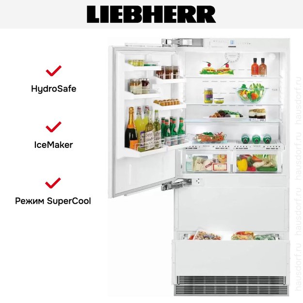 Встраиваемый холодильник Liebherr ECBN 6156 Premium Plus NoFrost (preview 8)