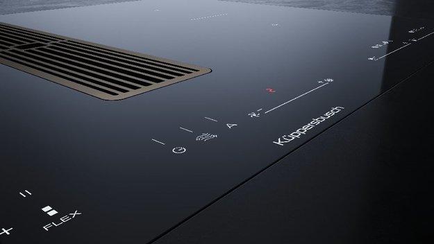 Варочная панель с вытяжкой Kuppersbusch KMI 8590.0 SR Silver Chrome (preview 5)