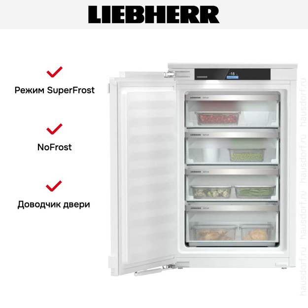 Встраиваемая морозильная камера Liebherr SIFNci 3954 (preview 4)