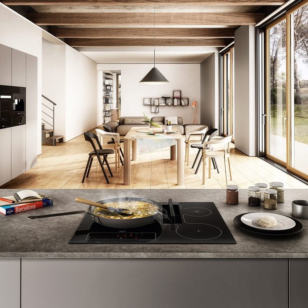 Варочная панель с вытяжкой Elica NIKOLATESLA FIT 3Z BL/A/60 (preview 6)