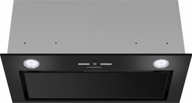 Встраиваемая кухонная вытяжка MAUNFELD Fantasy 1000ST 60 черное стекло (preview 2)