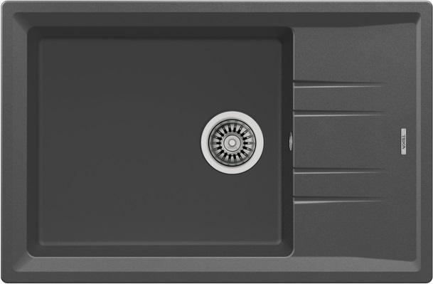 Мойка Teka Stone 60 S-TG 1B 1D darkgrey (фото 1) Мойка Teka Stone 60 S-TG 1B 1D darkgrey (preview 1)