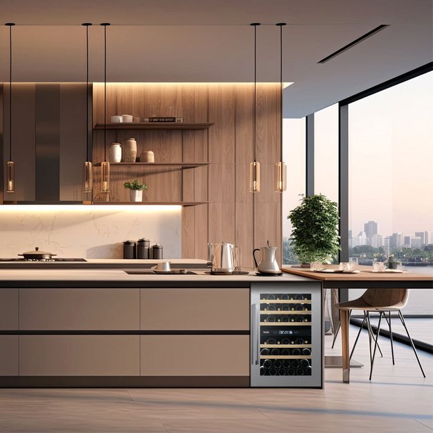 Винный шкаф Dunavox DVS-44.120DSS (preview 4)