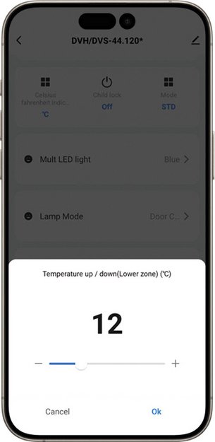 Винный шкаф Dunavox DVS-44.120DSS (preview 9)