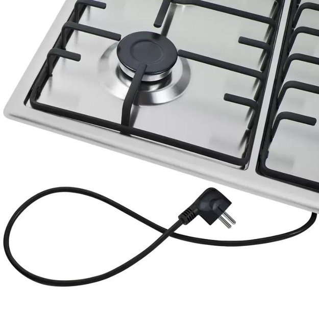 Газовая варочная панель MAUNFELD EGHS.64.3ES/G (preview 7)