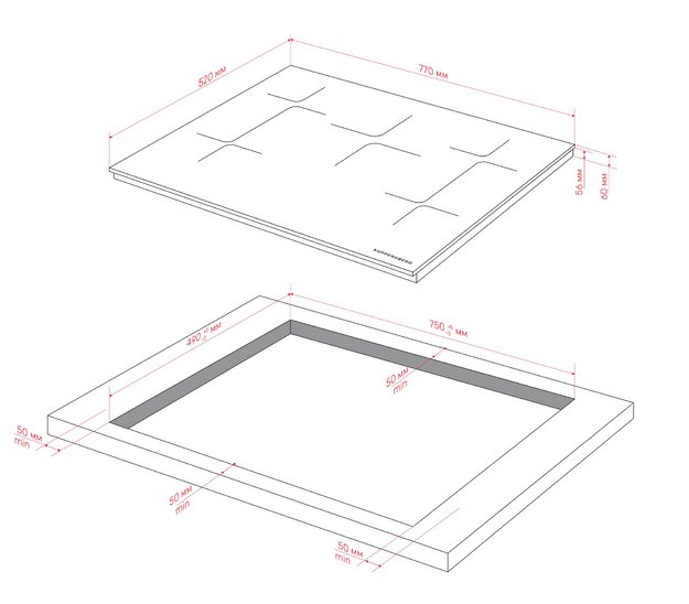 Индукционная варочная панель Kuppersberg ICI 818 (preview 7)