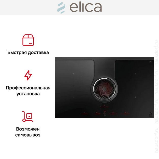 Варочная панель с вытяжкой Elica NIKOLATESLA HP EVO BL/A/83 (preview 4)