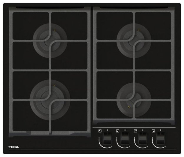 Встраиваемая газовая варочная панель Teka GBC 64100 KBN BLACK (preview 1)