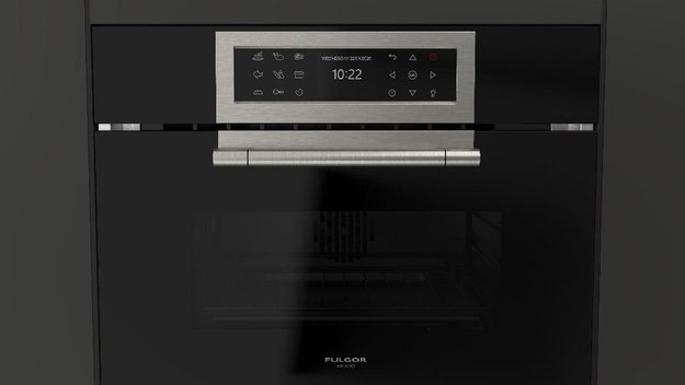 Духовой шкаф с функцией пара Fulgor Milano FCLCSO 4510 TEM BK (preview 4)