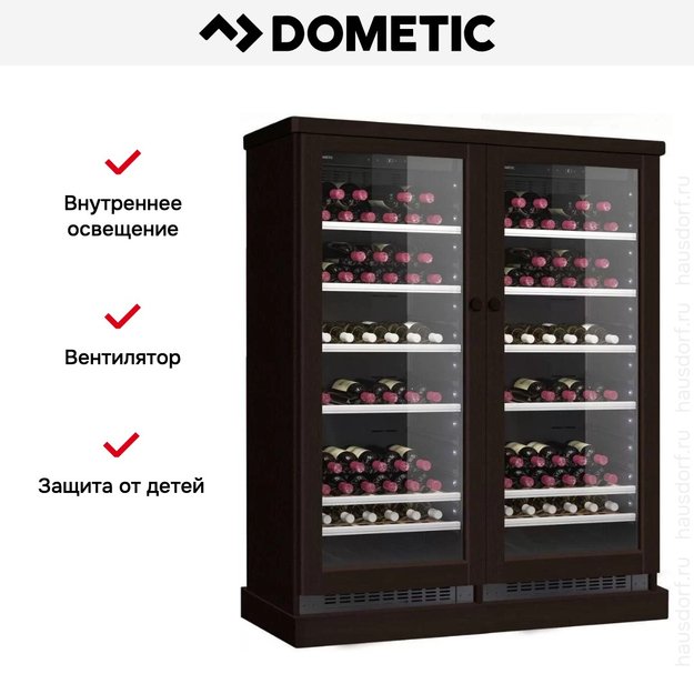 Винный шкаф Dometic C101G Double Wooden Wenge (preview 7)
