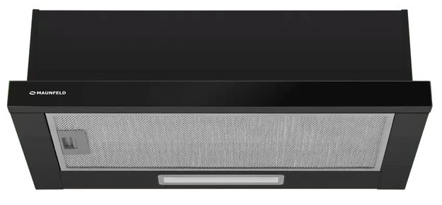Встраиваемая вытяжка Maunfeld Clyde 50 чёрное стекло (preview 2)