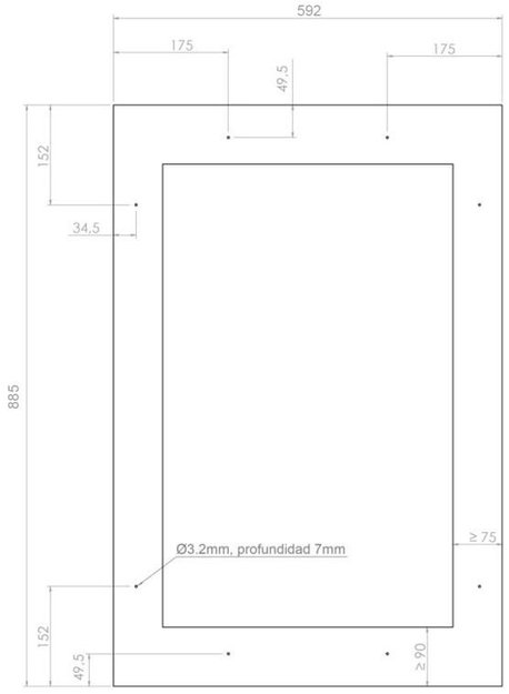 Встраиваемый винный шкаф Pando PVMAP 88-49 PAR (preview 4)