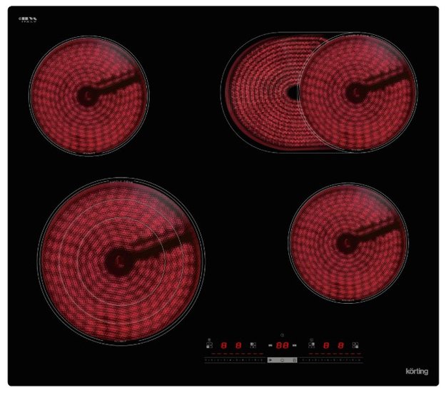Электрическая варочная панель Korting HK 63910 B (preview 1)