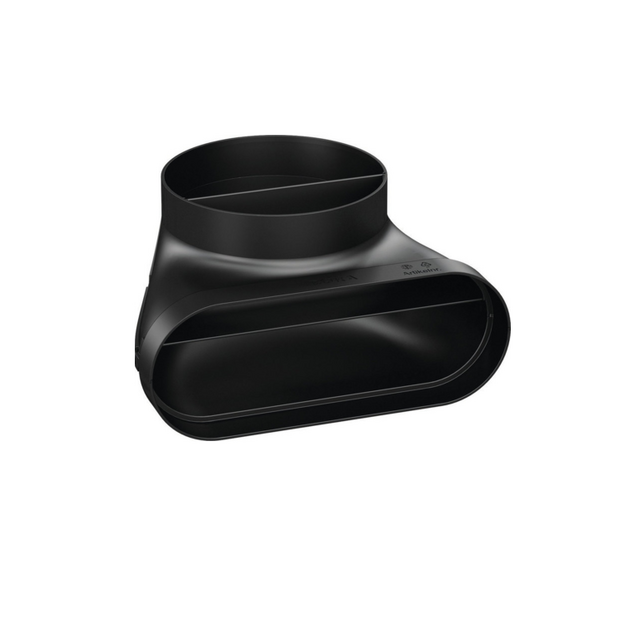 Угловой соединительный элемент (переходник) для плоского и круглого каналов BORA EFR90/1 (preview 1)