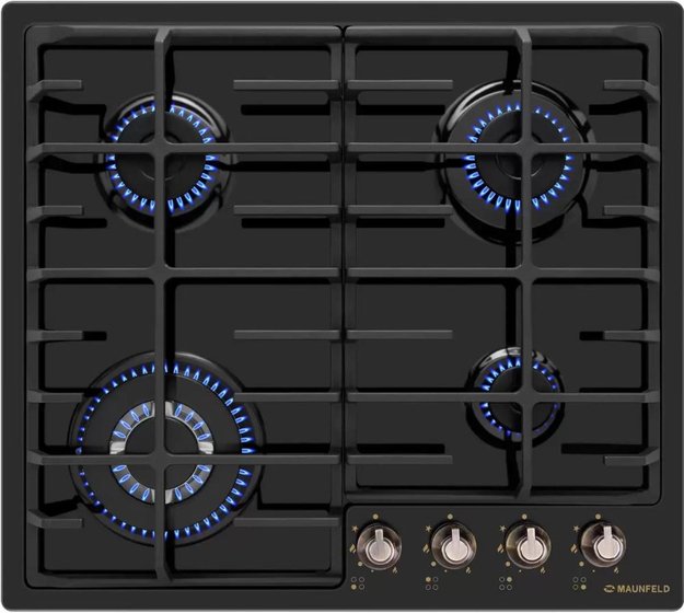 Газовая варочная панель MAUNFELD EGHE.64.63CB.R/G (preview 1)