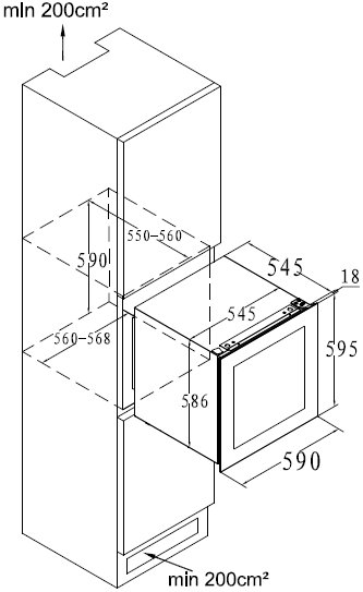 Встраиваемый винный шкаф Graude FWK 60.2 (preview 9)