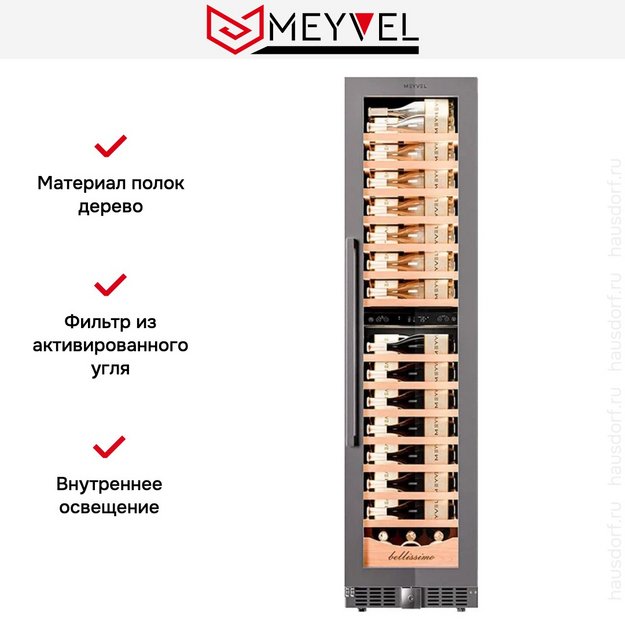 Винный шкаф Meyvel MV106-KST2 Slim (preview 10)