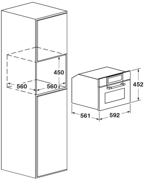 Духовой шкаф с функцией пара Fulgor Milano FCLCSO 4510 TEM BK (preview 7)