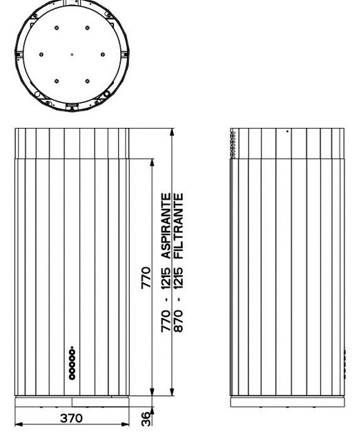 Вытяжка Faber CORINTHIA ISOLA EV8P X/OM A37 (preview 3)