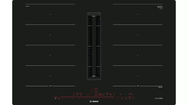 Индукционная варочная панель с интегрированной вытяжкой BOSCH PXX821D66E (preview 1)