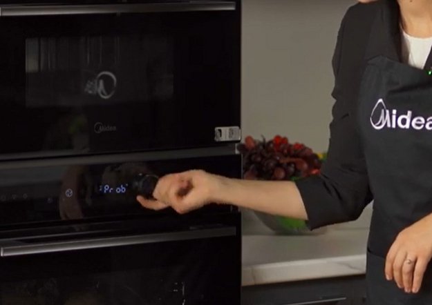 Духовой шкаф Midea MO78100CGW (video 2)