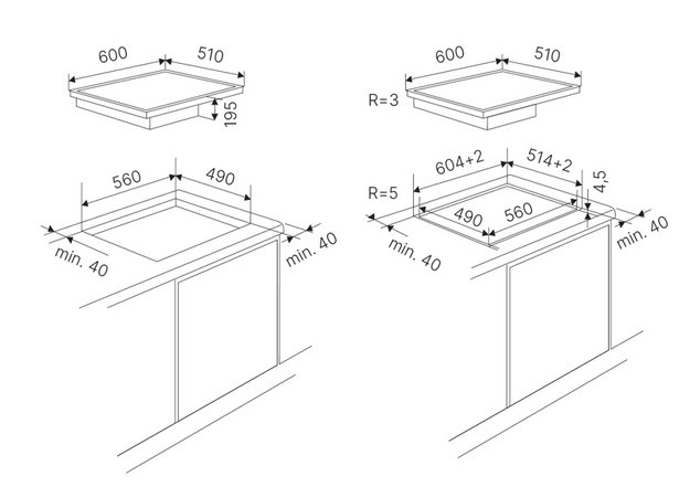 Варочная панель с вытяжкой Kuppersbusch KMI 6350.0 SR (preview 6)