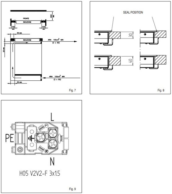 Варочная панель Fulgor Milano CH 302 ID TC WH/2 (preview 4)