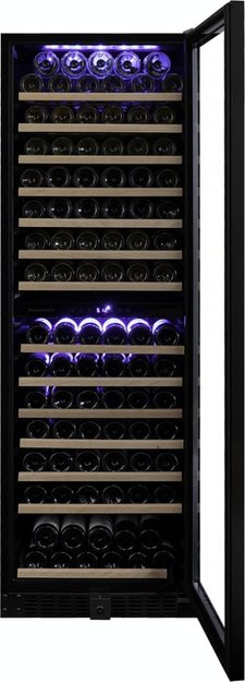 Винный шкаф Dunavox DX-166.428DMBK (preview 3)