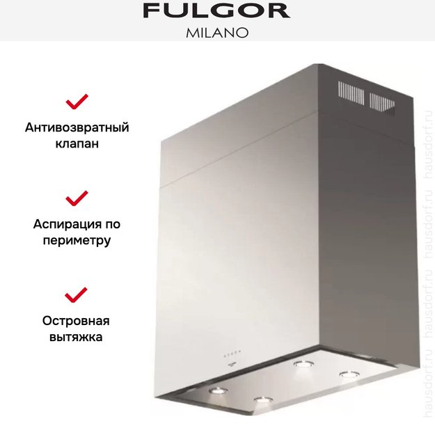 Вытяжка Fulgor Milano FCHI 900 X (preview 3)