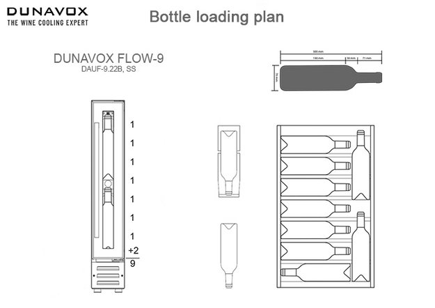 Встраиваемый винный шкаф Dunavox DAUF-9.22C (preview 1)