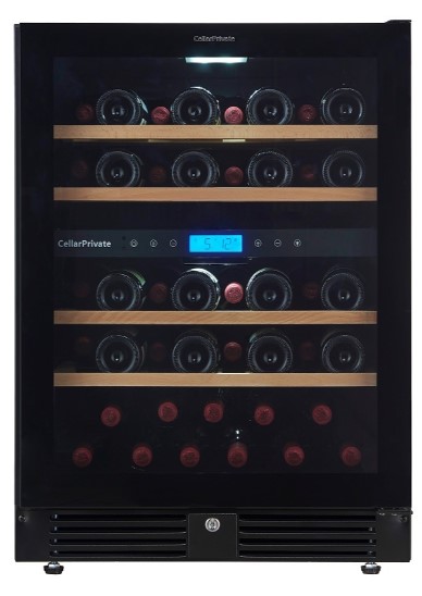 Встраиваемый под столешницу винный шкаф CellarPrivate CP043-2TBH (preview 4)