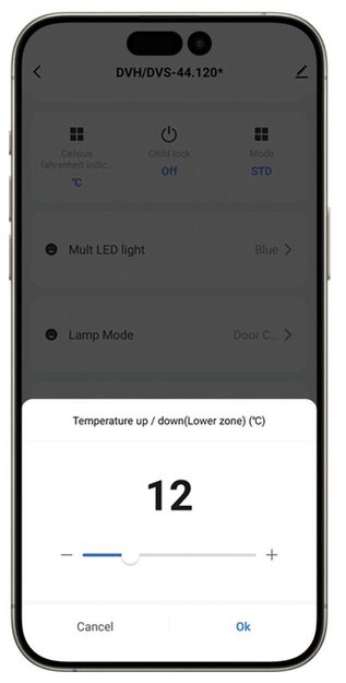 Встраиваемый винный шкаф Dunavox DVH-19.50SS.TO (preview 4)