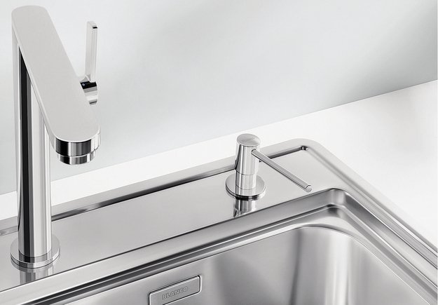 Дозатор для жидкого мыла Blanco Torre сатин золото 526700 (preview 3)