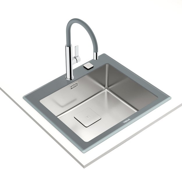 Врезная раковина Teka DIAMOND RS15 1B 60 GREY (фото 4) Врезная раковина Teka DIAMOND RS15 1B 60 GREY (preview 4)