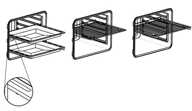 Духовой шкаф Fulgor Milano FCO 6114 P TM BK (фото 3) Духовой шкаф Fulgor Milano FCO 6114 P TM BK (preview 3)