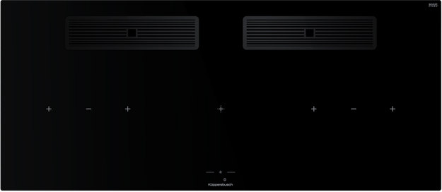 Индукционная варочная поверхность с вытяжкой Kuppersbusch KMI 12850.0 SR-E Black Chrome (preview 1)