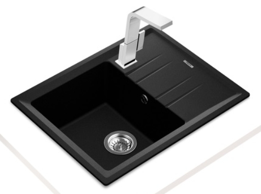 Мойка Teka Stone 45 S-TG 1B 1D Black metallic (фото 2) Мойка Teka Stone 45 S-TG 1B 1D Black metallic (preview 2)