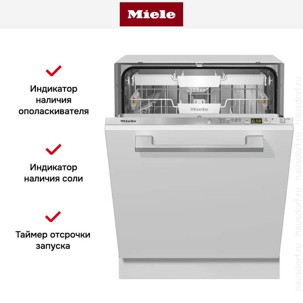 Встраиваемая посудомоечная машина Miele G5050 SCVi (preview 5)